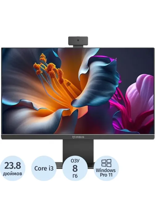 Моноблок IRBIS SmartAIO(24i3D282C.00D)23.8'/FHD/i3-12100/8GB/256GB/KBM/W11P