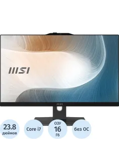 Моноблок MSI Modern (9S6-AE0721-1466)23,8/FHD/7-150U/16Gb/512Gb/noOS/KBM