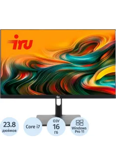 Моноблок IRU 23ID (1994784)23.8/FHD/i7-1255U/16Gb/SSD512Gb/CR/W11Pro