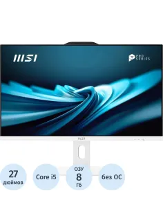 Моноблок MSI Pro (9S6-AF8322-814) 27FHD/IPS/ i5-14400/8Gb/512GB/noOS/Wkb+m