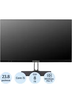 Моноблок IRBIS SMART AIO (MB2389_3)23.8/FHD/i5-1135G7/8GB/SSD1Tb/W11P/kb+m