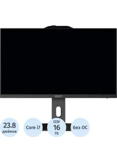 Моноблок MSI Pro AP242P(9S6-AE0621-821)23,8/FHD/i7-14700/16Gb/512/noOS/KBM