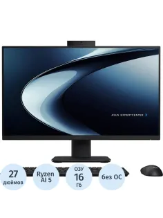 Моноблок ASUS ExpertCenter (90PT0453-M007Z0) 27/FHD/R5 330/16/512/NOOS/KBm