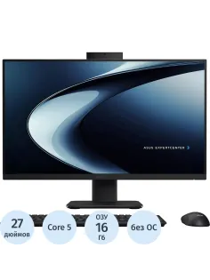 Моноблок ASUS ExpertCenter (90PT03W5-M02FM0) 27/FHD/5 210H/16/512/NOOS/KB&m