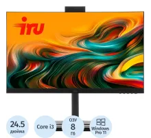 Моноблок IRU Tactio 24ID (2115887)24.5/FHD/i3 1215U/8Gb/SSD256Gb/W11P
