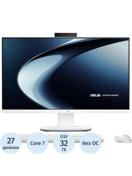 Моноблок ASUS V400 AiO (90PT03W1-M01KL0)27/FHD/i7 240H/32GB/1TB/nOS/KBM