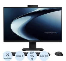 Моноблок ASUS ExpertCenter (90PT03W6-M02FR0) 27/FHD/HAS/16GB/1TB/NOOS/KB&m