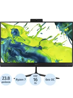 Моноблок Acer Aspire C24-2G(DQ.BNMCD.001)23.8/FHD/R7 8845HS/16/SSD512/NoOS