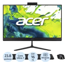 Моноблок Acer Aspire C24B(DQ.BT1CD.001)23.8/FHD/U7 255u/16GB/SSD512/KBM/W11
