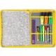 Папка для труда Шустрики, А4,резинки,ткань/ламин.,340х235х30,ПТ-Р4