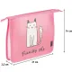 Папка для тетрадей  Friendly cats,А5,на молн., пластик, ПТ-713