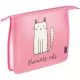 Папка для тетрадей  Friendly cats,А5,на молн., пластик, ПТ-713