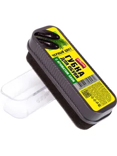 Губка для обуви Clean Shoes с ароматом хвои черная,12х4х4,5см Avikomp,89482