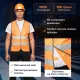 Жилет сигнальный, Тип 1Е, цв.оранж.(р.XS-M/40-46)