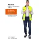 Жилет мужской утепленный ACTIVE (Жил005) жел/син (96-100, 170-176)