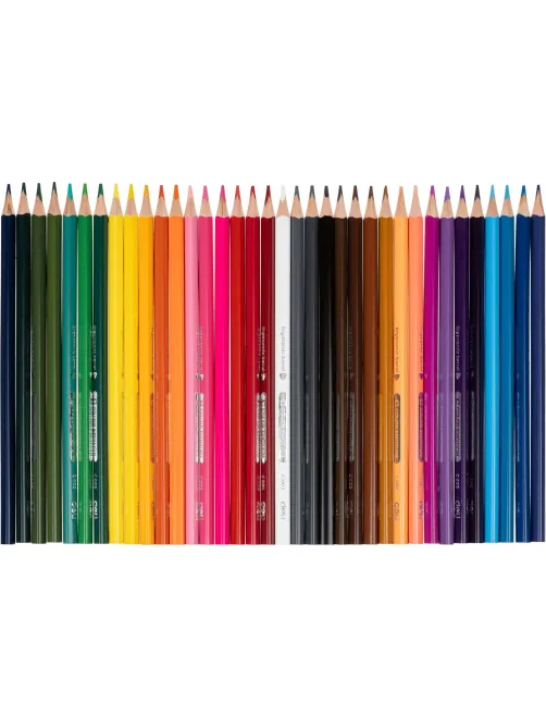 Карандаши цветные Deli Color Emotion EC00230 3-гран. липа 36цв/наб