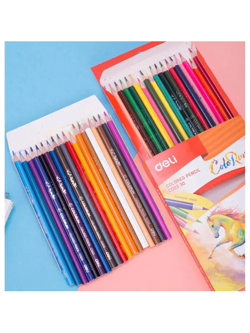 Карандаши цветные Deli ColoRun тополь 36 цв/наб EC00330