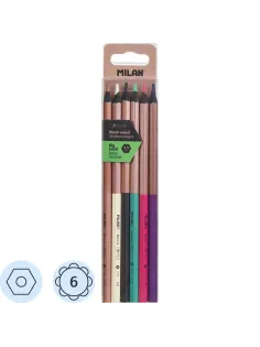 Карандаши цветные Milan Copper, 6 цв., 713206