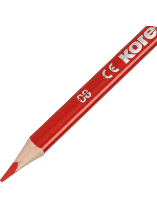 Карандаши цветные 2цв 3-гран,двустор Kores 94871.01