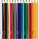 Карандаши цветные 24 цвета Комус Класс ColorPics, трехгранные