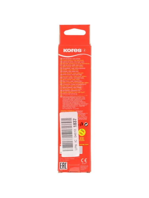 Карандаши цветные 2цв 3-гран,двустор Kores 94871.01