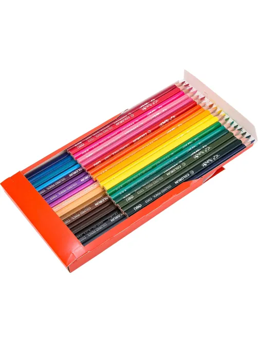 Карандаши цветные Deli ColoRun тополь 36 цв/наб EC00330