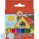 Карандаши цветные KOH-I-NOOR короткие Крот 12 цв/наб 3622012046KSNN