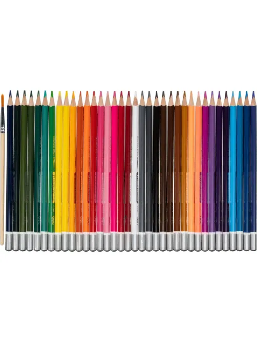 Карандаши цветные акварельные Deli EC00730 Color Emotion липа 36цв/наб
