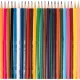 Карандаши цветные Deli EC00327 ColoRun 3-гран. 24цв/наб точилка карт.тубус