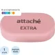 Ластик овальный Attache Extra, нат.каучук, 45x28x10мм, пастельн.ассорти