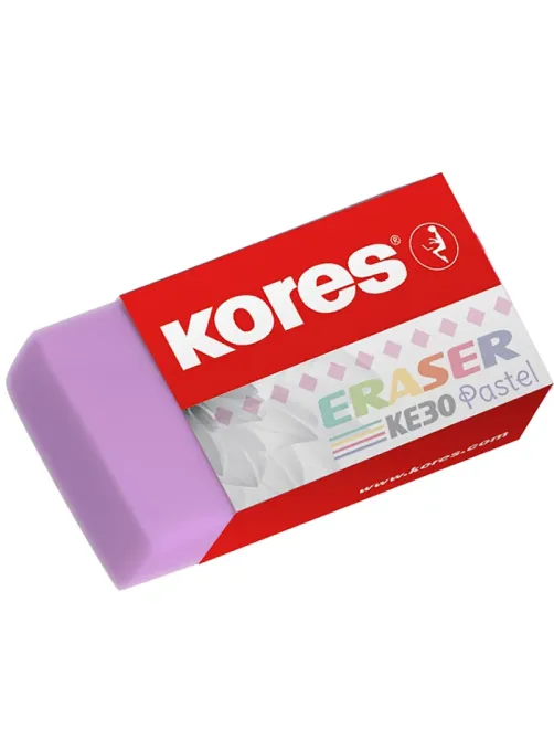 Ластик Kores 40x21x10мм в ассортименте KE-30, 40305