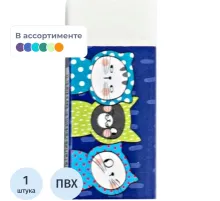 Ластик прямоугольный M&G So Many Cats, 43x18x12 мм, ПВХ, белый, уп ассорти