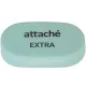 Ластик овальный Attache Extra, нат.каучук, 45x28x10мм, пастельн.ассорти