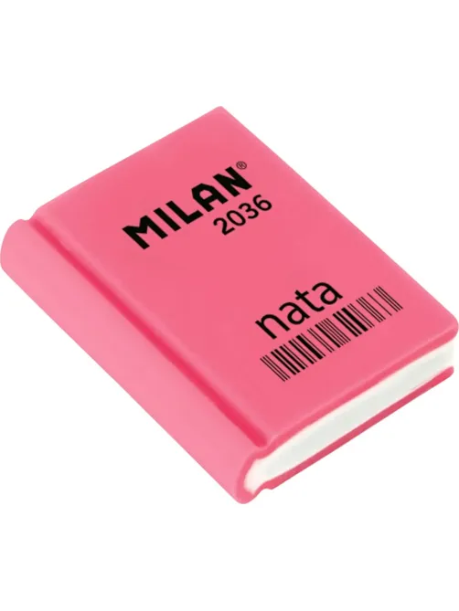Ластик пластиковый Milan 2036 в форме книжки, цв. в ассорт