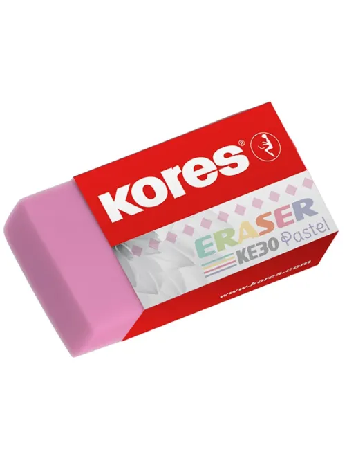 Ластик Kores 40x21x10мм в ассортименте KE-30, 40305