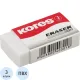 Ластик Kores,40x21x10mm,блистер,3шт,KE-30