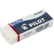 Ластик PILOT EE102/EE102N  винил,карт.держатель,цв.белый, Япония,61х22х12мм