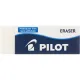 Ластик PILOT EE102/EE102N  винил,карт.держатель,цв.белый, Япония,61х22х12мм