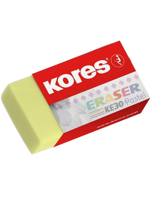 Ластик Kores 40x21x10мм в ассортименте KE-30, 40305