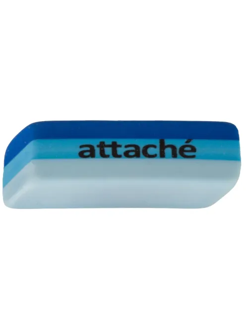 Ластик Attache прямоуг. скош., 49x19x8 мм, термопл.каучук, ассорти