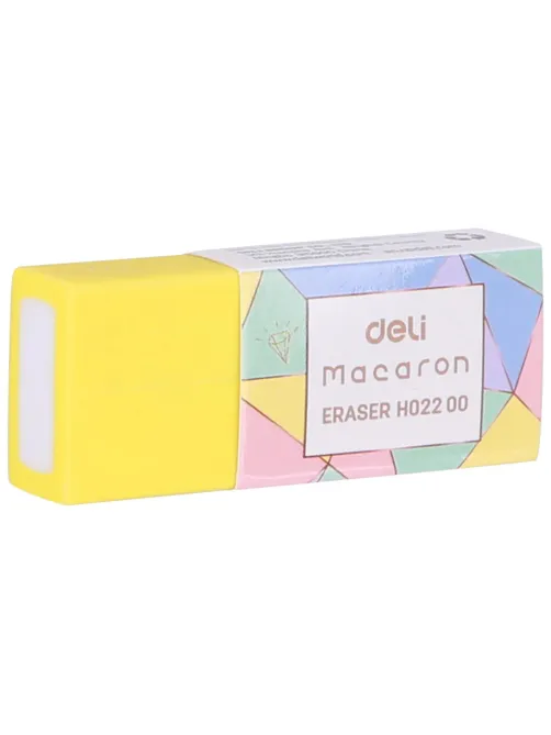 Ластик Deli Macaron 50x20x1мм ассорти пласт.туб. EH02200