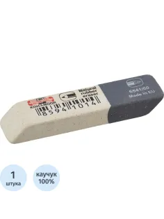 Ластик KOH-I-NOOR 6541/60 каучуковый, комбинир. Чехия