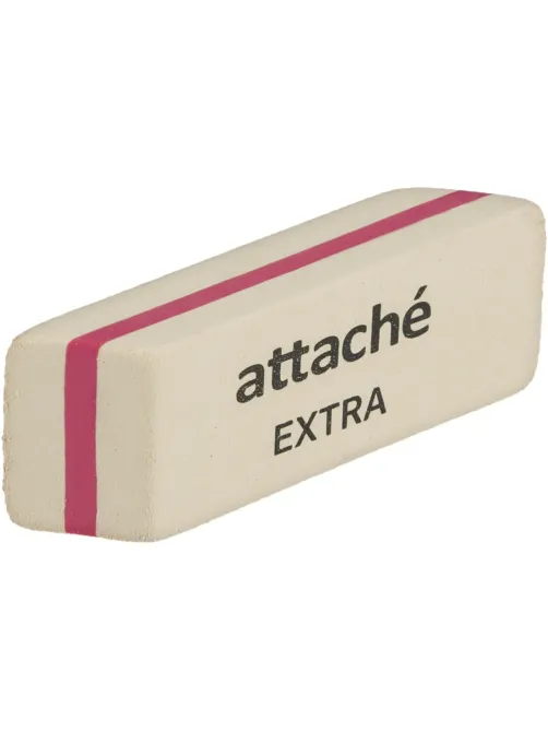 Ластик скошенный Attache Extra, нат.каучук, 50x19x8мм, ассорти