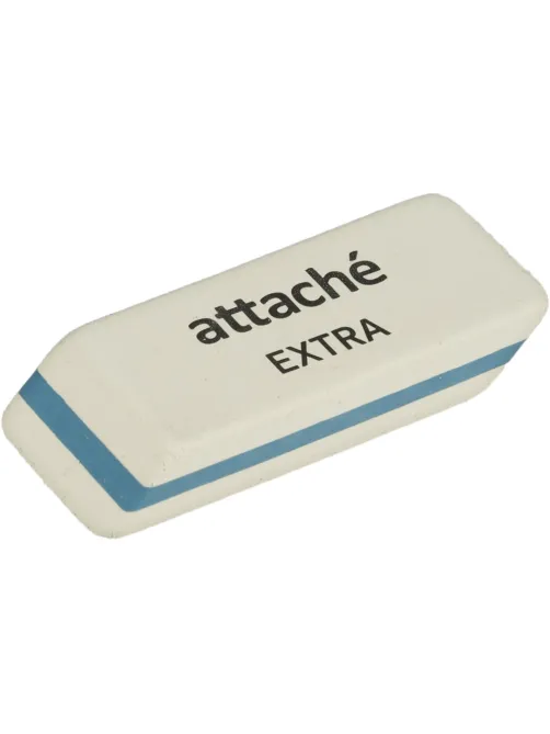 Ластик скошенный Attache Extra, нат.каучук, 50x19x8мм, ассорти