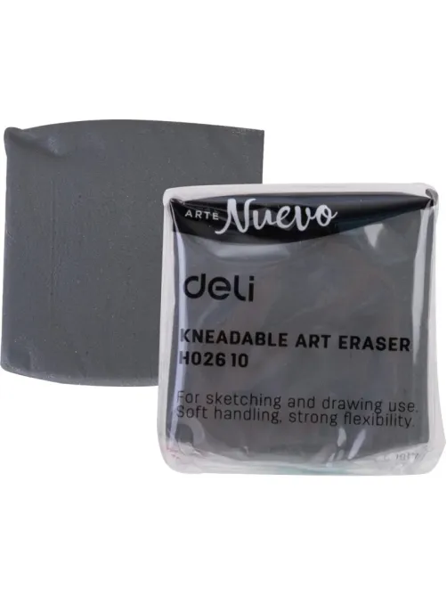 Ластик-клячка Deli ARTENUEVO EH02610  42x42x12 мм, ПВХ
