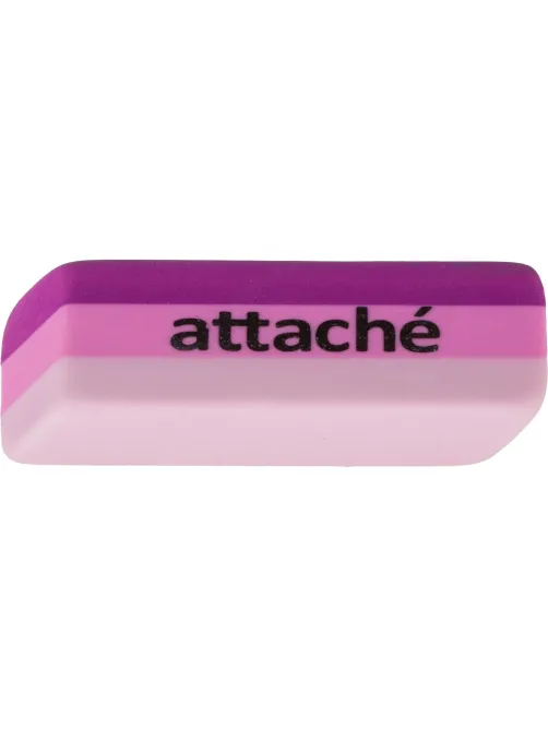 Ластик Attache прямоуг. скош., 49x19x8 мм, термопл.каучук, ассорти