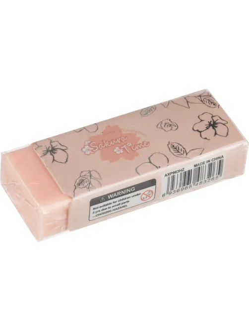 Ластик прямоугольный M&G Sakura, 45x20x11мм, термопласт каучук, в ассорт