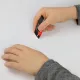 Ластик Kores TRINO треугольный, черный, ПВХ, 40504
