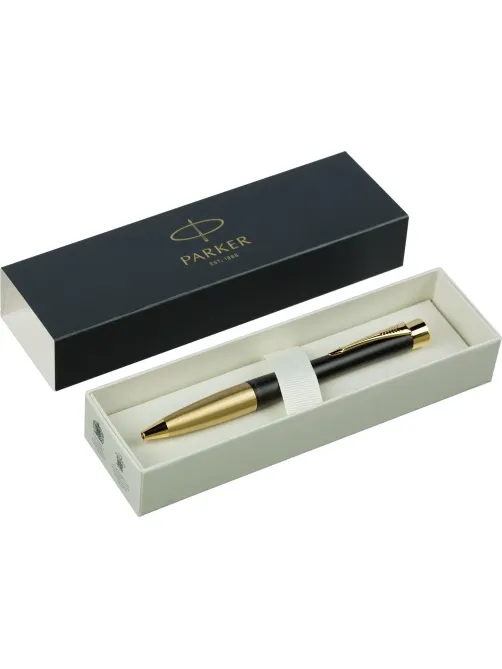 Ручка шариковая  Parker Urban Muted Black GT BP Twist,синий,Китай,2143640