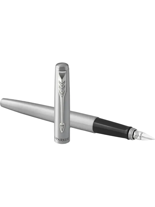 Ручка перьевая JOTTER STAINLESS STEEL CT, синий картр.1,0мм 2030946 Франция